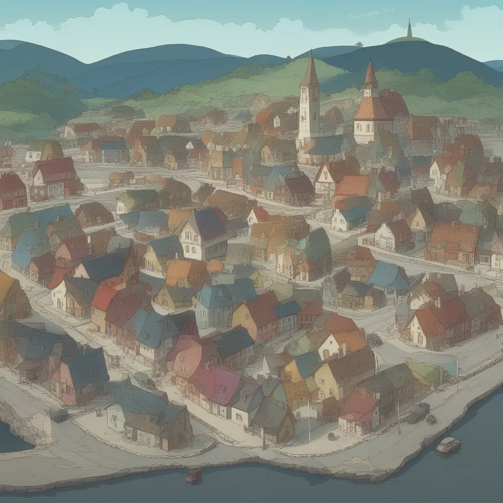 town,