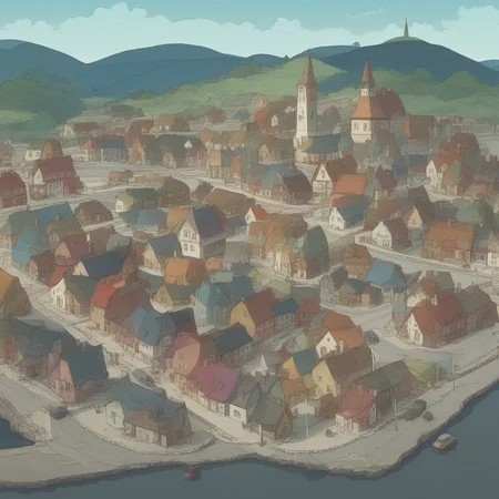 town,