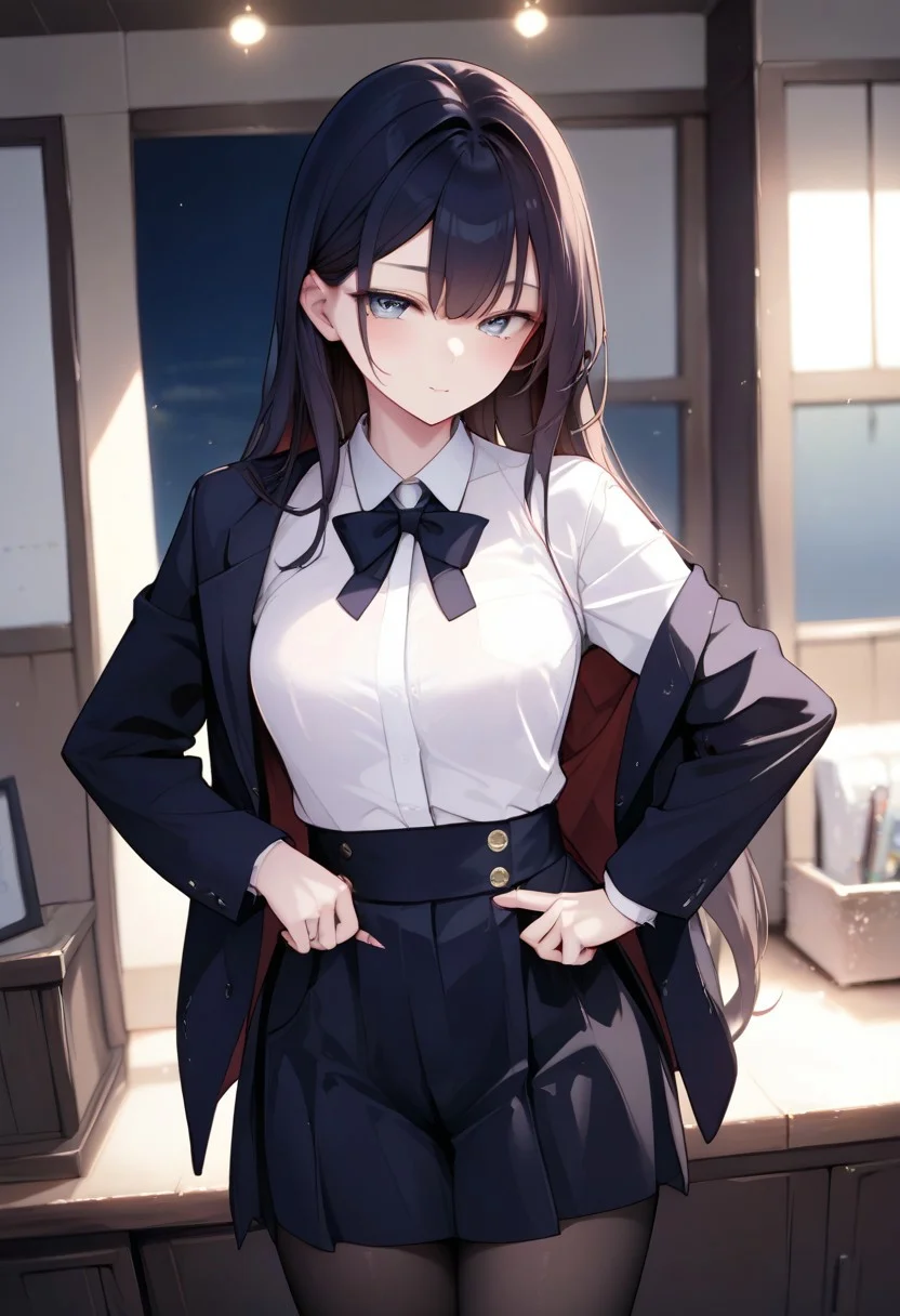 score_9, score_8_up, score_7_up, source_anime, ADJUSTING SKIRT,