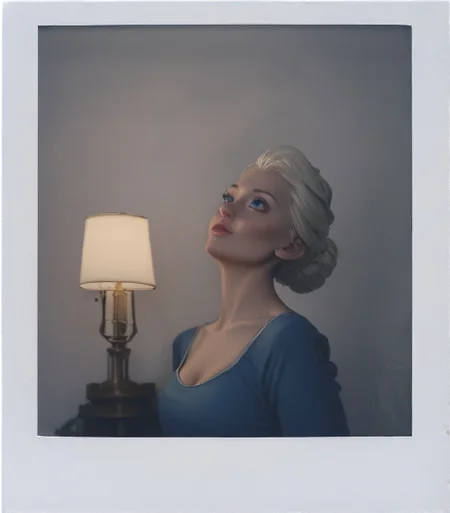 score_9, score_8_up, score_7_up, score_6, score_5, score_4, source_photo, realistic, Elsa 1girl, rating_safe, lamp, bare bulb, looking up,<lora:Naughty_Polaroids:0.9> p0l4rdr0id5, 1girl, <lora:amateur_style_v1_pony:0.7>