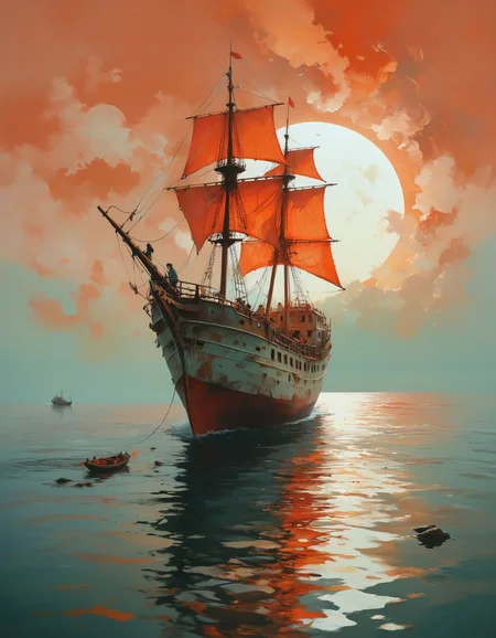 a ghost ship sailing in the night, feminine, intricate, creepy, by Sachin Teng, Jeff Wall, by Shaun Tan, Rhodamine Red hue, highly dramatic lighting
<lora:xl_more_art-full_v1:0.5> <lora:MJ52:0.5>