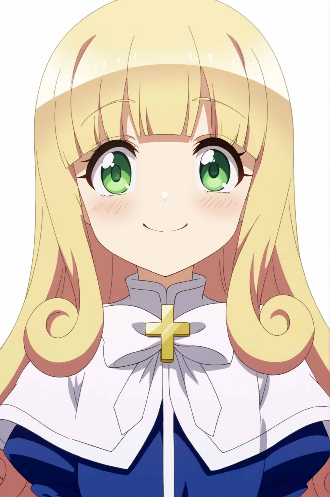 <lora:Poporon:0.7>,  Poporon, white background, smile, upper body, <lora:sdxl_lightning_4step_lora:1>