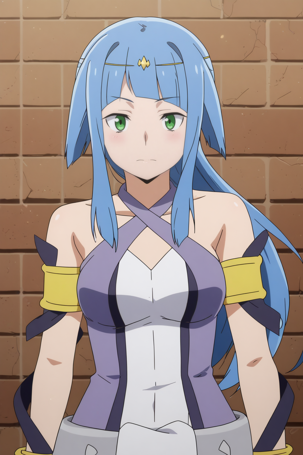 anime coloring, Artemis, solo <lora:Commission-Danmachi-Artemis-PDXL:0.8>