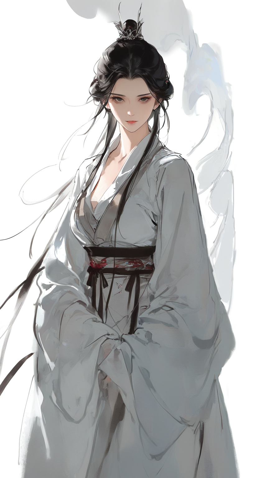 masterpiece, best quality, good quality, very awa, very aesthetic, absurdres, newest, ssink, ink (medium), 1girl, delicate hanfu, long hair, looking at viewer,
<lora:illustriousXL_stabilizer_v1.23:0.3> <lora:testink5_1:0.7> <lora:freehandink_V1:0.75>