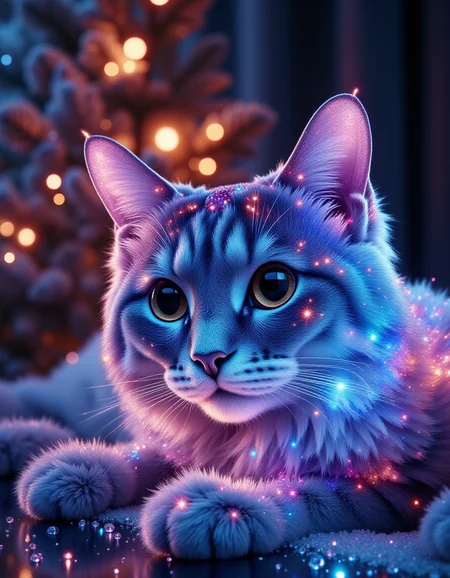 cat, crystalz <lora:ral-crystalz:1>
