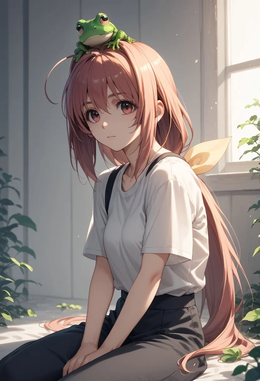 score_9, score_8_up, score_7_up, score_6_up
*Channel_42* *中*
George, the Frog of Destiny Sits on Sumika's Head.
As foretold, the Choice has been made.
*Shutting Down*
*Going Dark*
*Offline*