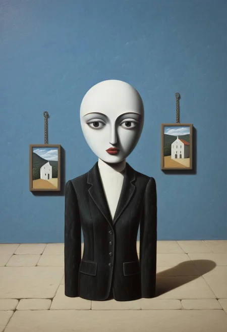 A small European village made of 3D puzzle pieces.
Style tags: Surrealist art, Rafal Olbinski, René Magritte, Jean Arp, Frida Kahlo, Jan van Eyck, William Hogarth, Pierre-Auguste Renoir, Xidong Luo, Kazimir Malevich