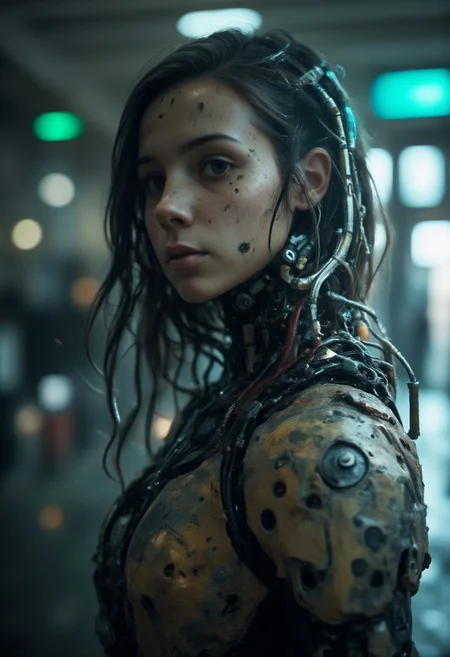 wired-cyborg woman