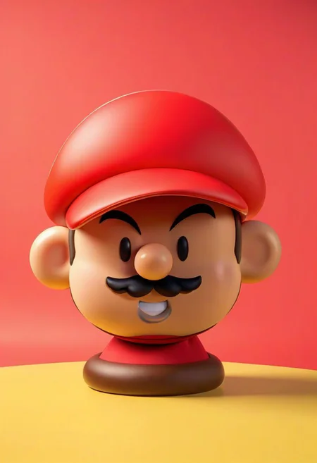 it's a me mario!,
(toy_face)