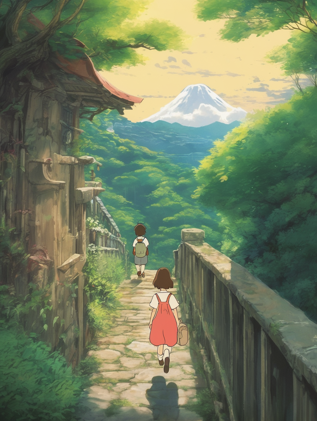 <lora:Studio Ghibli Style:1>Studio Ghibli Style - an amazing image that shows that Mistakes help me learn and improve; they are a natural part of the learning process, in the style of Ghibli 4k 8k 16k 32k 64k