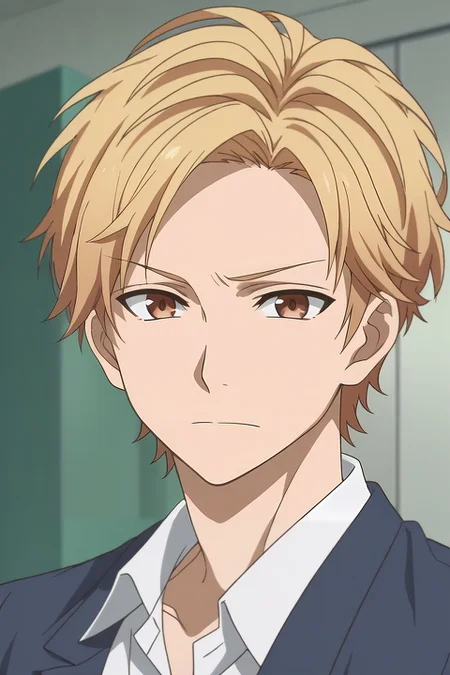 score_9, score_8_up, score_7_up, source_anime, rating_safe, intricate details, anime screencap, anime coloring, , looking at viewer, depth of field, 1boy, solo, male focus, <lora:haruki_serizawa_pony:0.88>, haruki_serizawa, blonde hair, brown eyes, short hair, asymmetrical, niagara falls, indoors, light, arms up, sad, , <lora:sdxl_lightning_8step_lora:1>