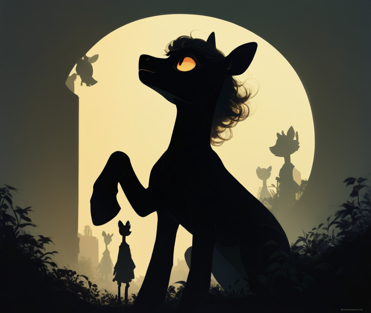score_9, score_8_up, score_7_up, score_6_up, score_5_up, score_4_up, silhouette pony <lora:ponys-dream:.9>