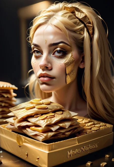 score_9, score_8_up, score_7_up, score_6_up, dskgold_filigree, mcdonalds french fries dipped in gold, gold filigree, made of gold, cinematic lighting, natural lighting,