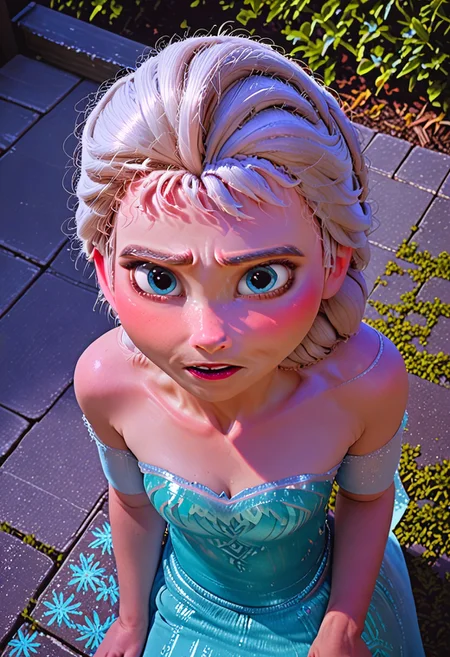score_9, score_8_up, score_7_up, score_6, score_5, score_4, source_cartoon, realistic,((elsa \(frozen\))) rating_questionable , <lora:princess_rc_pony_v2:0.8> <lora:incase_style_v3-1_ponyxl_ilff:0.8> <lora:Liking_Masturbation-000014:0.8> 5h3m4strb8, from above,looking in awe,