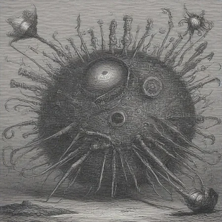 sense of entropy, literal noise and randomness, unfathomable art by llbreton