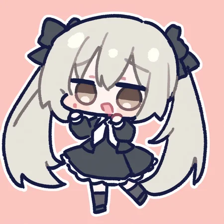 Kasugano Sora,<lora:miratsu_noob:1>,chibi,kind_smile,