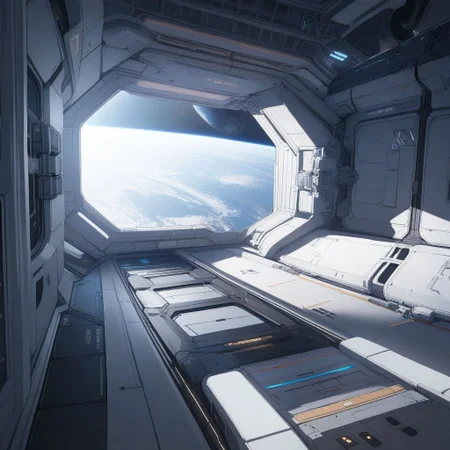 space station,indoors,science fiction,