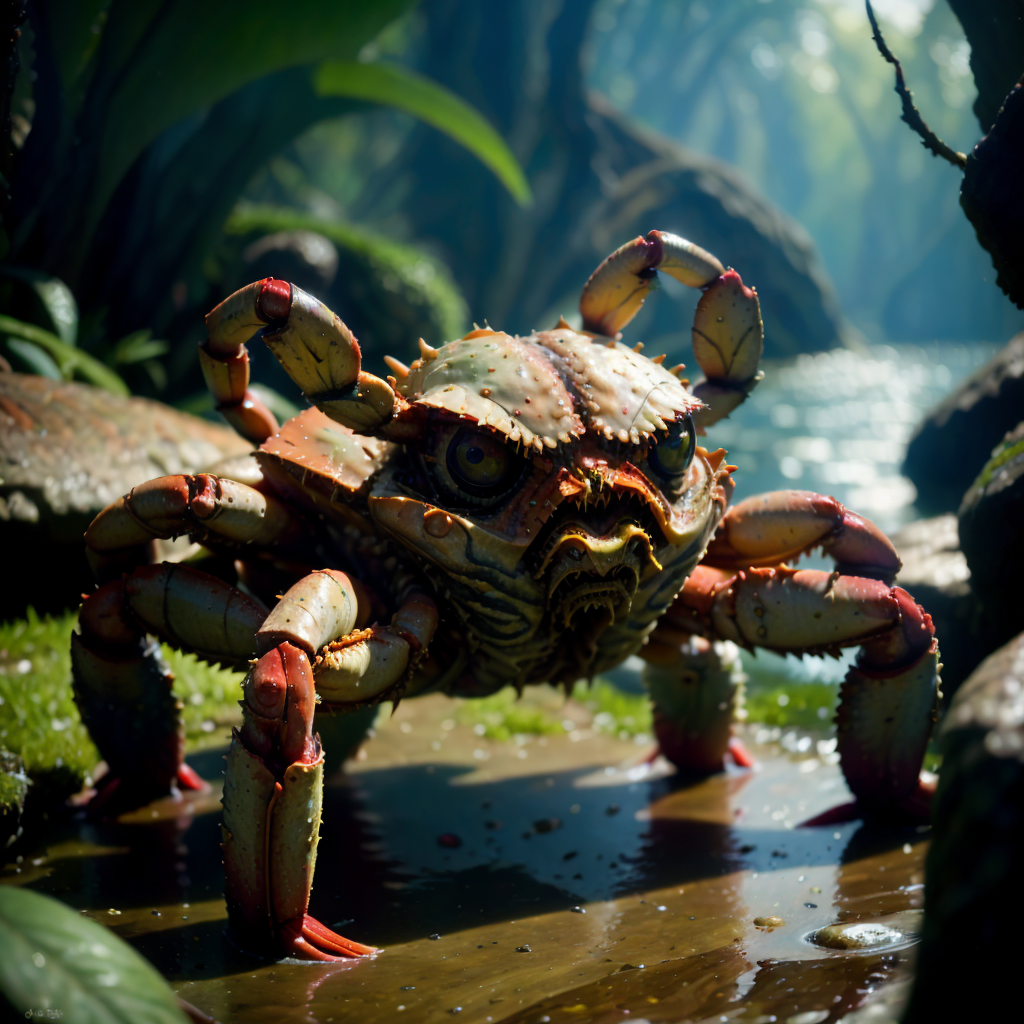 (sw4mp), crab<lora:sw4mp-000025:1>, 8k, 4k, detailed