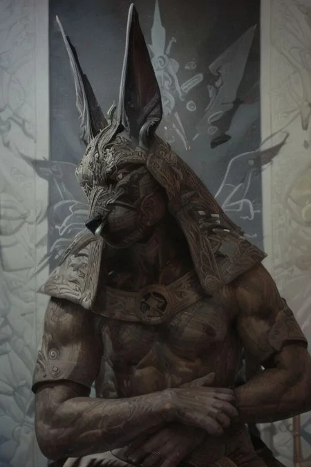 <lora:Tarotv0.2:0.8>, tarot card, b1bl1c4l mask, many wings, many eyes, Anubis crucified to the  Caduceus, twin symmetrical serpents wrap his body to the cross. in the OverallDetail background of the image are a pyramid, a wheel, a ((hammer)), a ((checkerboard square)). At the feet of Anubis GaelicPatternStyle 'the tendrils of the circuit reach out and connect with the borders of the tarot card. Anubis' feet on the cross point down to a minicomputer, which in turn fans out into a oblique expension of wires. cyberspace_background (background of (highly detailed line art, intricate, hidden meaning and illuminati symbols)), 8k, highly detailed, intricate subtle textures, porcelain, lace, OverallDetail ((dark theme) smoke), {(owl, fox, moth) shoulders}, {{curtsey, skirtlift (((lifting white pleated skirt)))}}