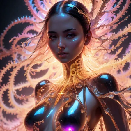 ((best quality)), ((masterpiece)), ((detailed)), Intricate, ((Unforgettable)), (Vibrant), Fantasy, Steam-Powered Engineer, Goggles, Inventions, Fractal, Fractal art, Mathematical art, Beautiful glow, Radiant illumination, Stunning light, Optimal aperture, Good depth of field