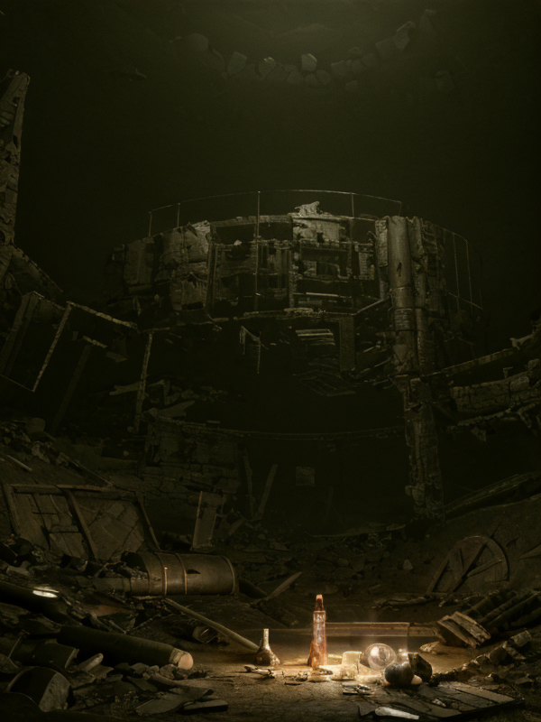 (Pui),(UHD:1.1), (nsfw:1.3), 
(detailed background visible:1.2),
(Photorealistic:1.2),
large cylindrical (nuclear) container on a hill in front of a destroyed city, (luminescent painting), (dim lighting), glowing LED, danger, nuclear hazard symbol, 
 <lora:Wasteland:1> Wasteland, the, and, with, wasteland, background,
(hyper detailed:1.2), 
(Style: subsurface scattering, analog style, realistic, film photography, highres photo, cinematic Lighting, trending on artstation, ((high quality:1.2, masterpiece:1.2)), (8k resolution),)