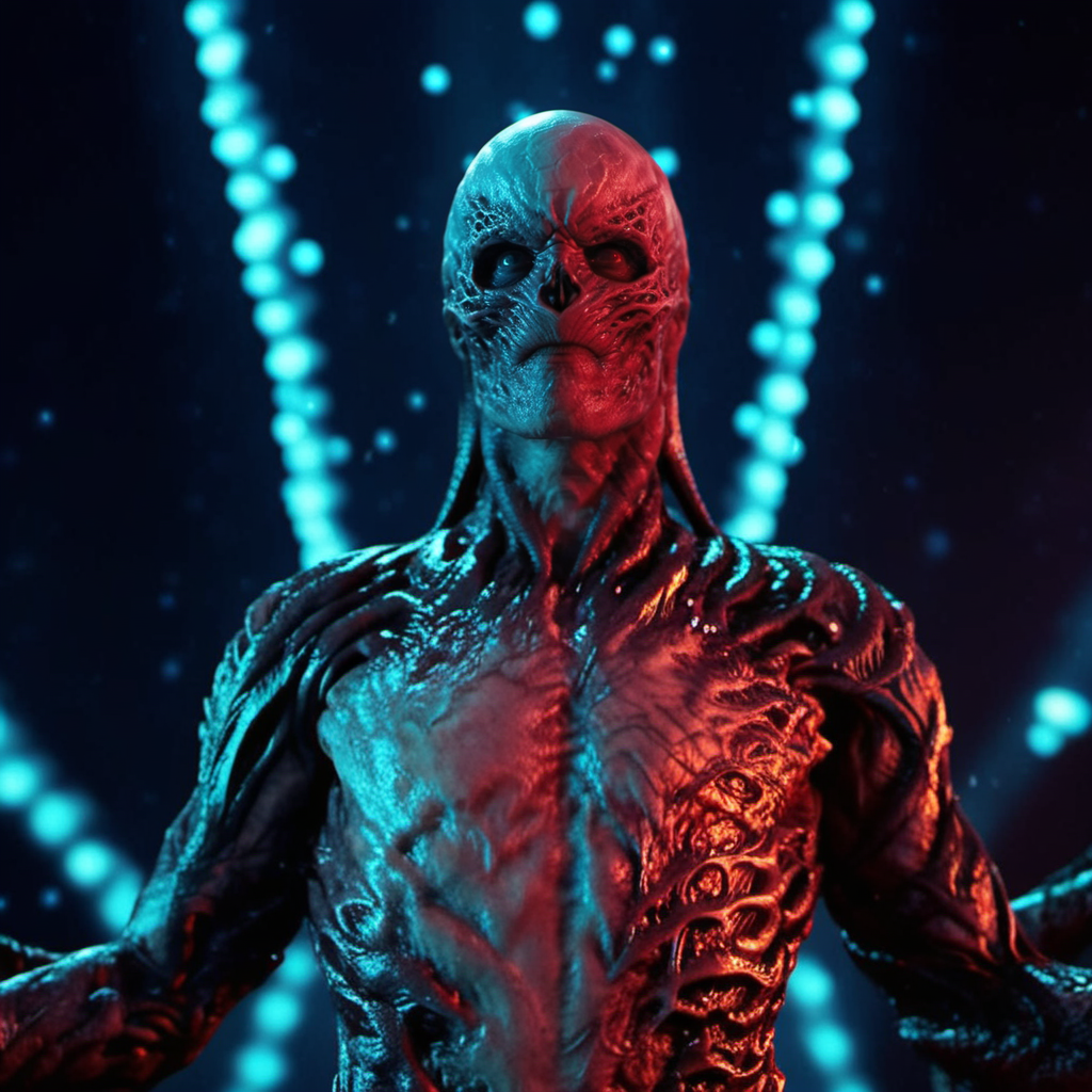 Vecna1024,a man standing open arms, detailed eyes, highly detailed, photography, ultra sharp, film, bokeh, professional, 4k  <lora:add-detail-xl:1.5>  <lora:Vecna1024-000360:0.8>