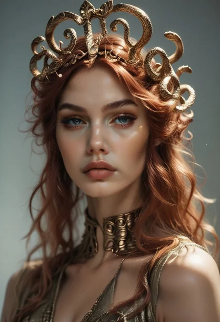 score_9, score_8_up, score_7_up, rating_safe, concept art, semi-realistic, 1girl, solo.
Young beautiful face, fit body,
Medusa Tiara