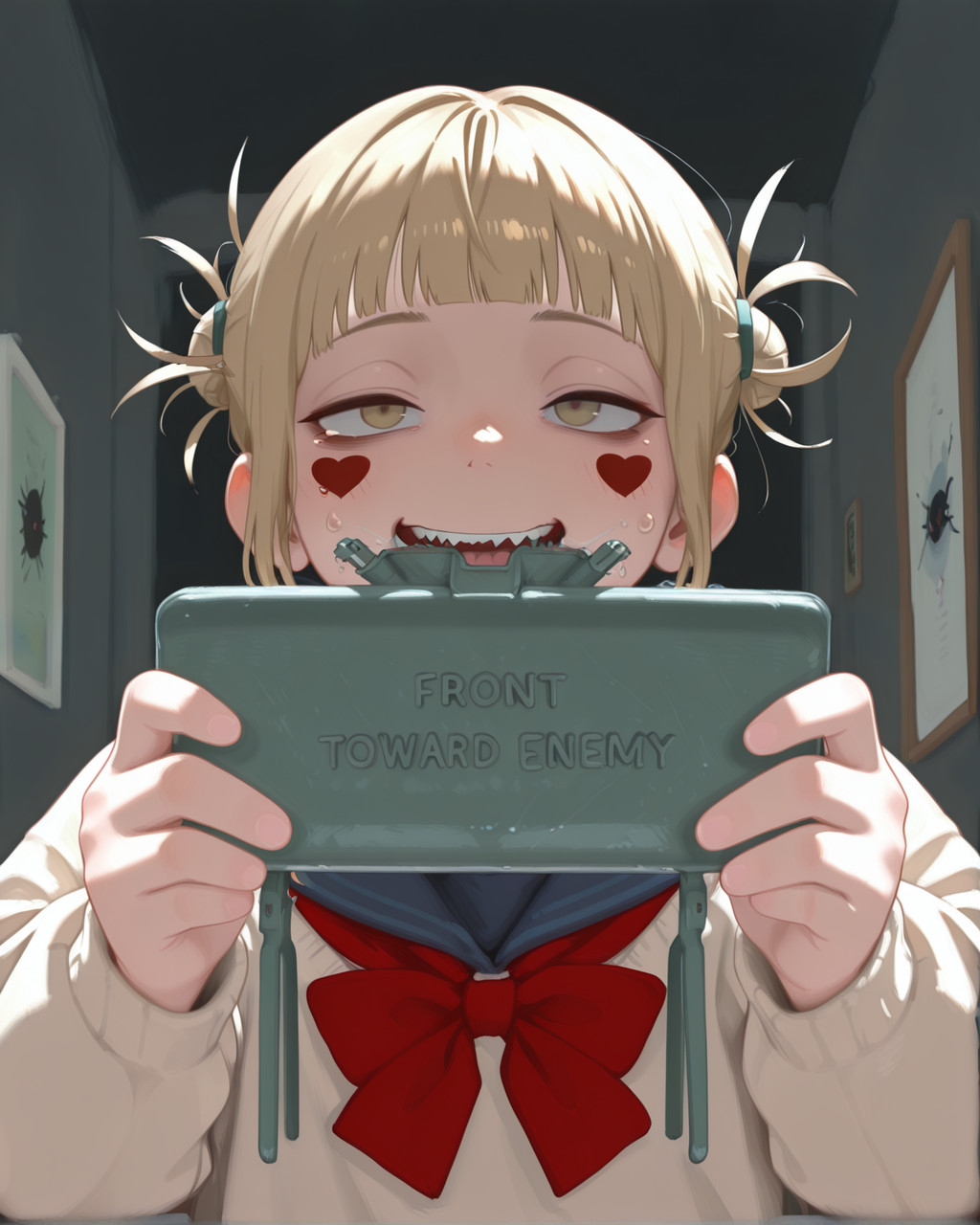 embedding:IllusP0s, g00se, claymore_\(mine\), front toward enemy, holding, Himiko Toga, 1girl, solo<lora:claymore_mine.safetensors:1.0:1.0> <lora:g00se_v2_ill.safetensors:0.9:0.9>