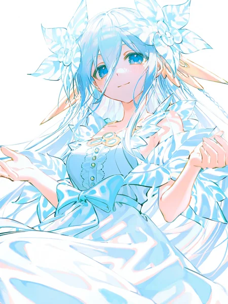 1girl,looking at viewer,smile,solo,,simple background,white background,cowboy shot,sitting,from below,takamiya(fairy),breasts,<lora:takamiya-000010:1.2>, masterpiece, best quality, very aesthetic, absurdres,newest, incredibly absurdres,, artist:yoneyama mai, (artist:wanke:1.1), artist:mocha, (cotton:1.1), artist:date, (senpen:1.1), artist:ciloranko, artist:noyu, noyu23386566, (artist:sho:0.8264462809917354), (sho lwlw:0.9090909090909091), year 2023, (solo:1.3310000000000004), lineart, monochrome