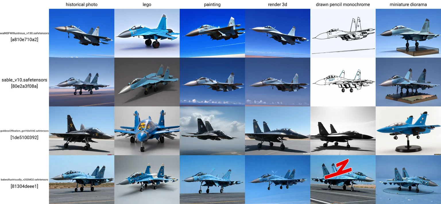 <lora:Su-27_Illustrious:1.1>,(su-27 fighter jet), historical photo