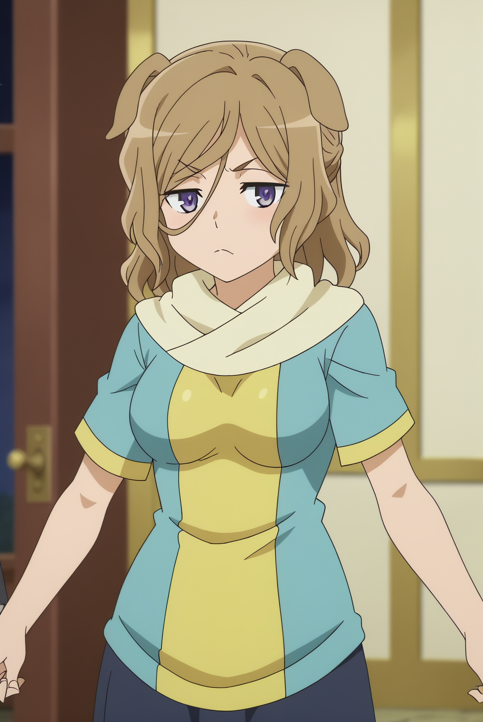 Naza Ersuisu, anime screencap <lora:Danmachi-Naza_Ersuisu-PDXL:0.8>
