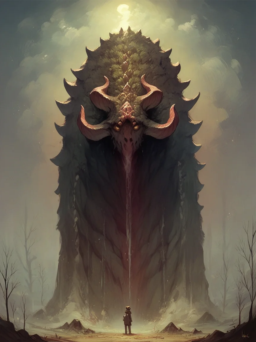 score_9, score_8_up, score_7_up, score_6_up, score_5_up, score_4_up,   <lora:k3h03XLP:0.6> k3h03, monster