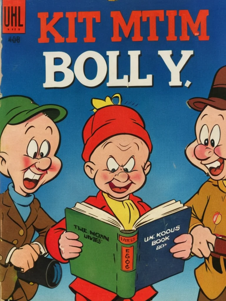 ukj, hilarious book cover 8k, uhd <lora:sdxl_elmer_ukj_v10-000007:0.8>