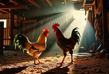 Grit rush reality, my rooster fights are the best rooster fights, plaid lighting