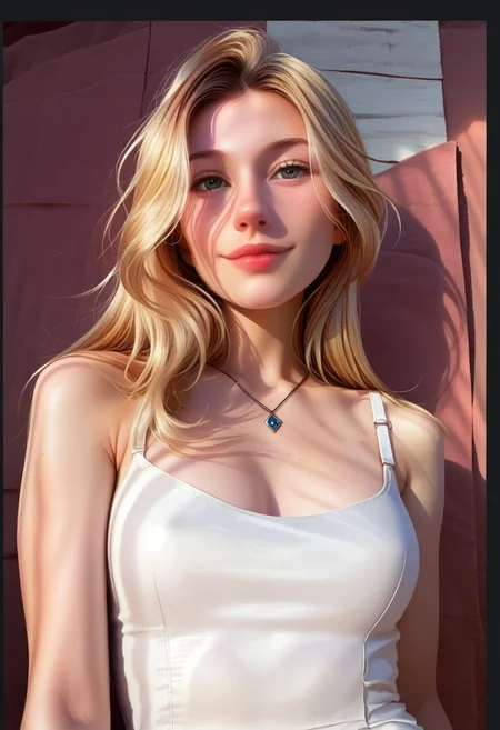 score_9, score_8_up, score_7_up, score_6_up, source_cartoon, 1girl, female, solo, soaking wet hair, smile, diaphonous white dress, bronze necklace, medium breasts, female focus, official style, close up, perfect anatomy, perfect face, standing, abstract beauty, beautiful, centered, looking at the camera, approaching perfection, dynamic, moonlight, highly detailed, watercolor painting, artstation, concept art, smooth, sharp focus, illustration, portrait