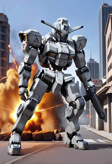 city ruin, t34 turret, explosion, six legs, insect leg, mess, chaos, (non-humanoid robot, mechanical spider, six legs, tankhead, zzmckzz, 1other, robot, mecha, science fiction, holding weapon, shoulder cannon, arm shield, pnzr4tnk turret tank attach on abdomen , spider leg, turret, machine gun, canon, war) tank , negative_hand, Fixhand, mecha, absract art, gundam,