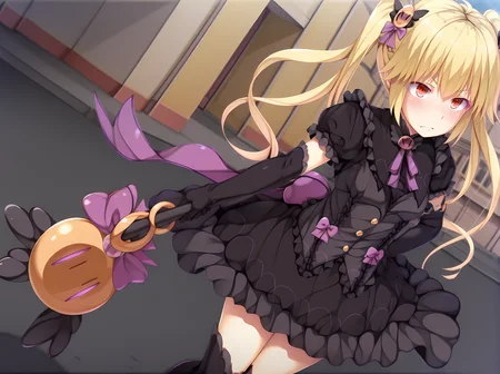 <lora:Kirishima_Reon_-_Yamizome_Revenger_-_Escude:1>,1girl,escude,reon,mg outfit,holding,staff,holding staff,medium breasts,outdoors,standing,simple background,dutch angle, attack, angry, v-shaped eyebrows, dark persona,, masterpiece,best quality,amazing quality,
