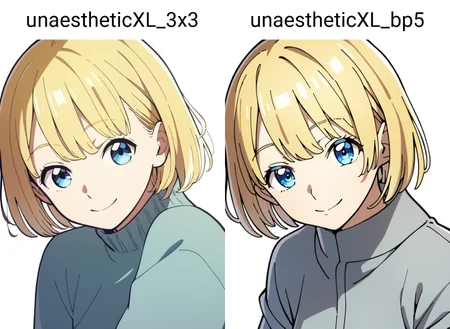 1girl,,, blonde hair, blue eyes, looking at viewer, short hair, simple background, smile, solo, white background