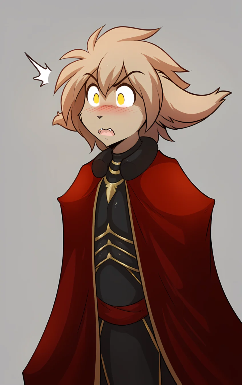 score_9, score_8_up, score_7_up,score_6_up,score_5_up, source_furry,
BREAK
solo, furry male anthro, flat chest, (simple background, grey background, blushing, surprised, shocked, angry), curvy, keith-armor2-twokinds, armor, cape, thighs, (side view:0.8), <lora:Keith-Armor-2-Twokinds-SDXL-AnonTK-V1:0.5>
BREAK
<lora:Keith-Twokinds-SDXL-AnonTK-V1:0.8> , keith-twokinds, basitin, mammal, feline tail, yellow eyes, no pupils