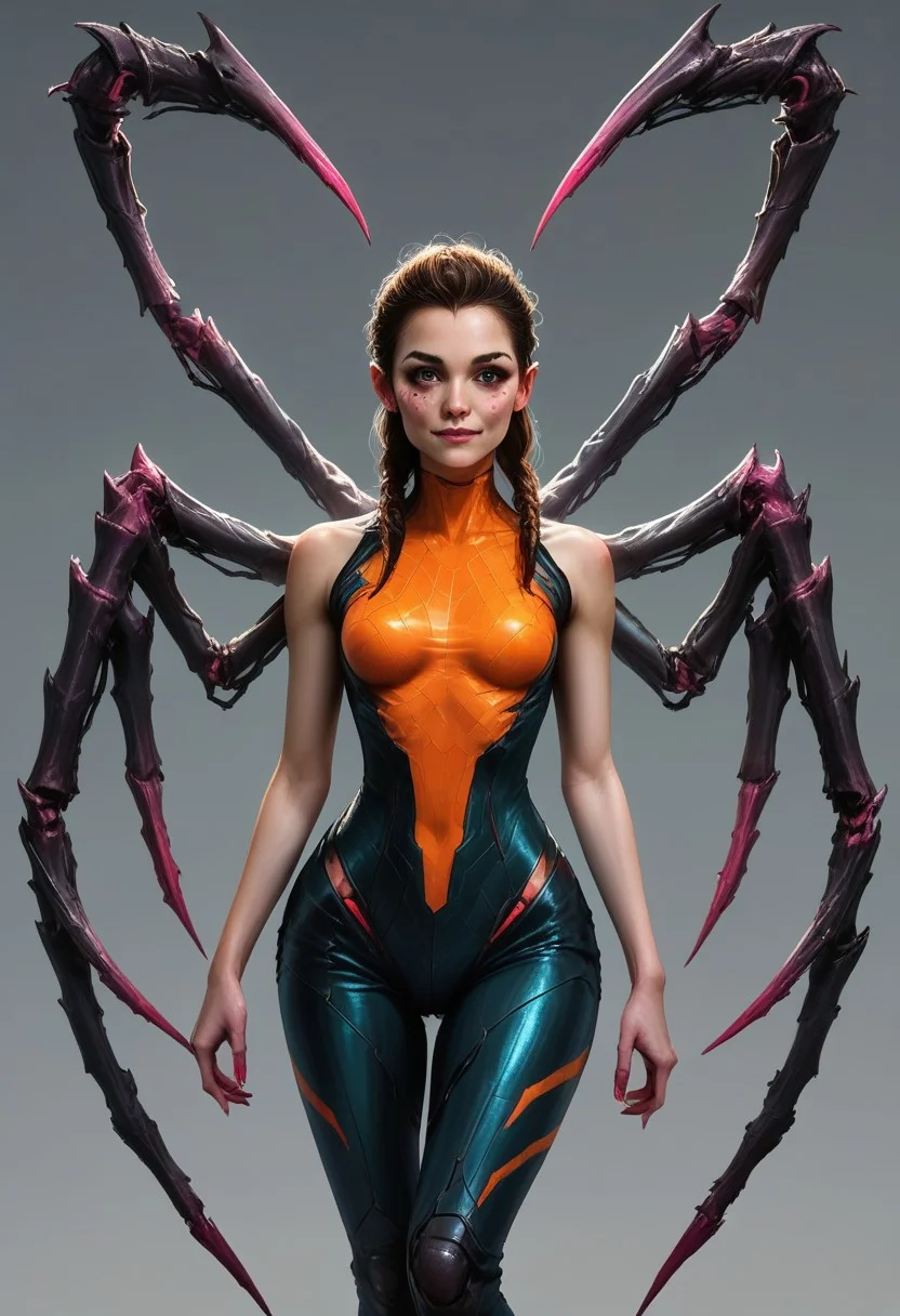 score_9, score_8_up, score_7_up, rating_safe,
concept art, realistic,
1girl, sexy body, sexy face, cute face,
SpiderPods. Sci-fi, Cyber pods.
