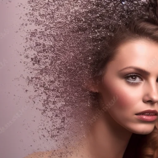 photo of beautiful woman standing, 8k,4k,highres,masterpiece,in the style of dispersion
