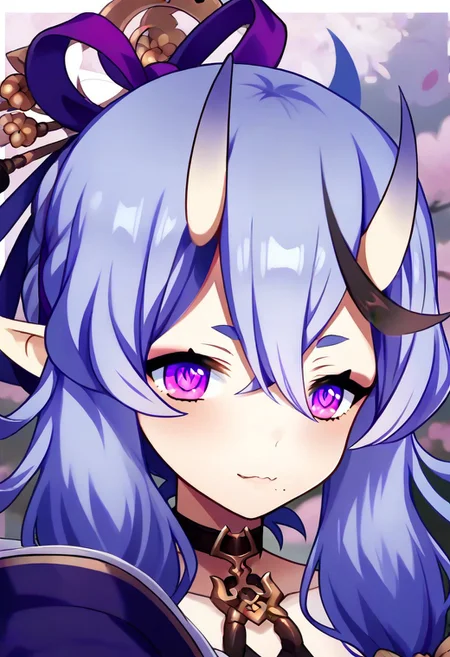 detailed background, posing, shiny skin, <lora:rindou.il:1>, rindou, purple eyes,