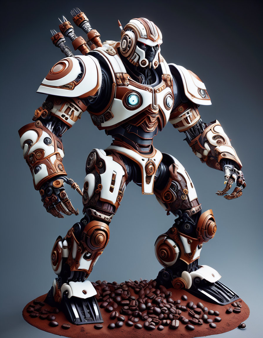 detailed DonMC0ff33Ch0c (dynamic female ,Barbarian,Robot Technician ), <lora:DonMC0ff33Ch0c_XL-000009:1>
