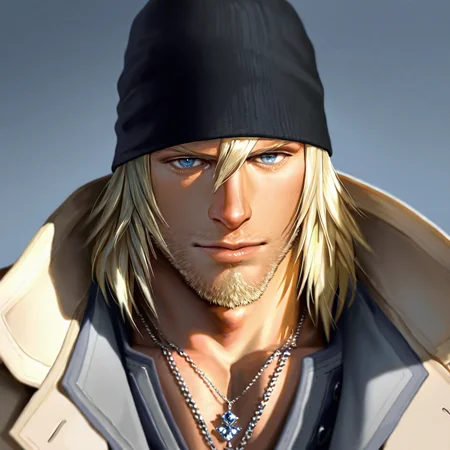 1male, solo, snowvilliers, solo, blonde hair, 1boy, hat, jewelry, blue eyes, male focus, necklace, lips, facial hair, beard, realistic, stubble, beanie,
masterpiece, best quality, absurdres, newest, perfect quality, best quality, absolutely eye-catching, details, intricate details