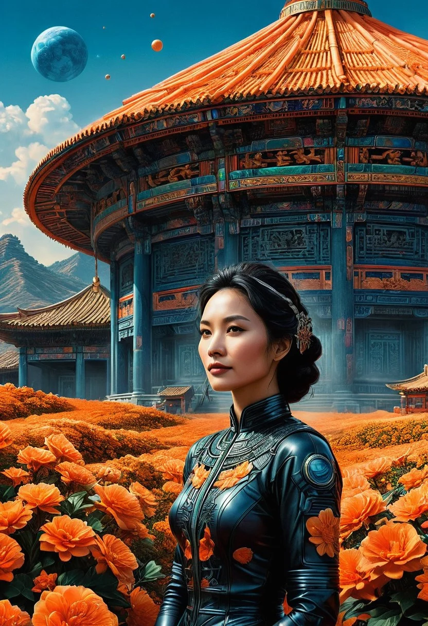 hyper realistic, day, 35mm film, editorial, high fashion, 2023, In this bizarre landscape, highly detailed . extremely high-resolution details, photographic, masterpiece, lovely, charming, awe-inspiring, radiant, rural china, coded patterns, sparse and simple, uhd image, urbancore, sovietwave, magnificent. (all dark hues and fine vibrant orange glowing vastness of space, negative space, award-winning ,no_photo:2) of (stasis _chamber:1.3), light blue transparent and clear, water ripple inspiration with scales on hands, glossy.
<lora:InkArtXL_1.2:0.4> <lora:FaeTastic:0.35> . award-winning, professional, highly detailed . extremely high-resolution details, photographic, realism pushed to extreme, fine texture, incredibly lifelike, high contrast, well defined .