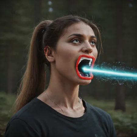 score_9, score_8_up, score_7_up, score_6_up, score_5_up, score_4_up, rating_safe, shoopdawoop,portrait,1girl,solo,laser,forest,trees,<lora:ShoopDaWoopPony:0.95>, zPDXLrl