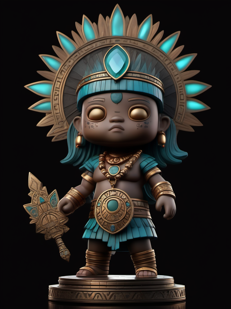 BJ_sanxingdui, solo, simple_background, holding, jewelry, standing, full_body, weapon, necklace, chibi, no_humans, colored_skin, black_backgroundï¼
photo,8k,intricate,highly detailed,majestic,digital photography,broken glass,hdr,realistic,high definition,
<lora:Sanxingdui_SDXL:0.7>,