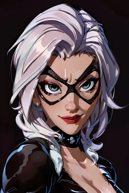 MTV_Spideystyle TheCat headshot portrait. High quality, high definition, masterwork