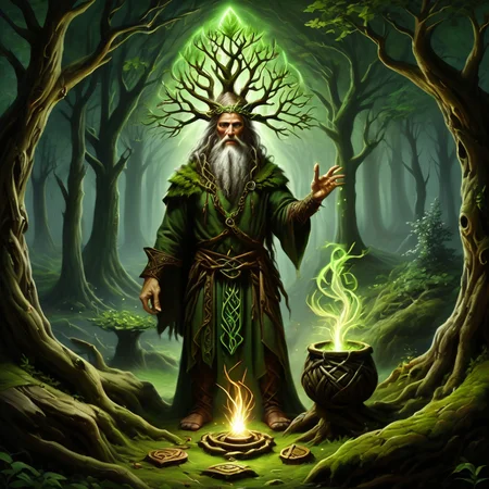 druidic magic <lora:LoromXL_Druidic_Naturalism_v1:0.1>