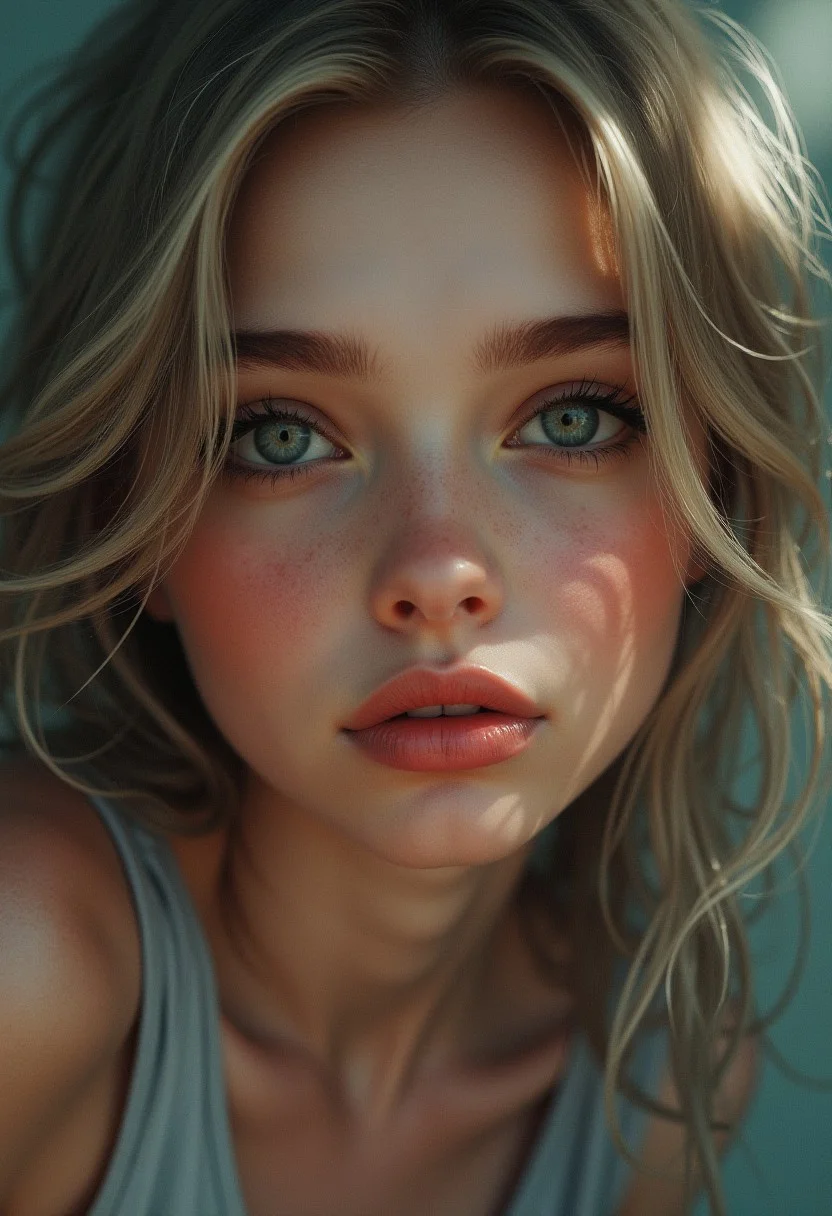 hyperrealistic digital painting by J. Scott Campbell and Jeremiah Ketner and Thomas Saliot, shallow depth of field
